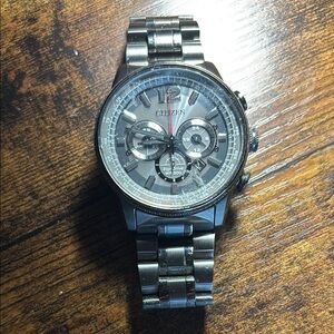 Citizen Eco-Drive Chronograph. 200 Meters Water Resistant. Excellent Condition.